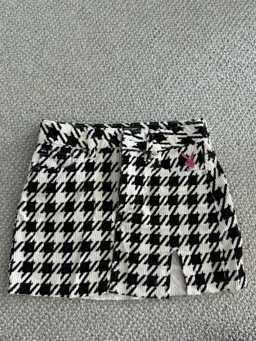 Women's Playboy Corduroy Mini Skirt